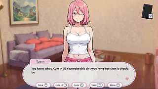 Alone with My Stepsister Taboo Hentai Game Ep.3 Kissing Step Stepsister First Time and Caught Masturbating in the Shower!