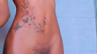Nyra Draine Solo Shower Tease Wet & Soapy