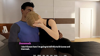 Stepmom Having Fun with Me Busty Stepaunt Interrupt Us