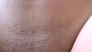Big tits shaking and jerking off a big dick