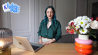 Job Interview to Be My Sex Toy - POV Role Play by a Hairy French Girl Khalamite