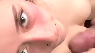 Fucking a Fan and Swallowing His Hot Cum