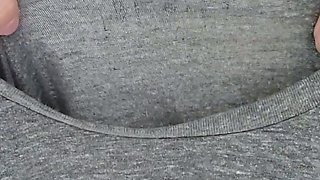 Amateur tennis player exposes her big boobs