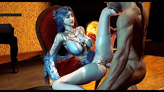 Goddess of Enchanted Fantasy Curves - 3D Animation Hentai