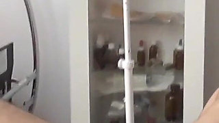Fetish Nurse Give Patiant Prostata Handjob and Get Licked on Medical Chai