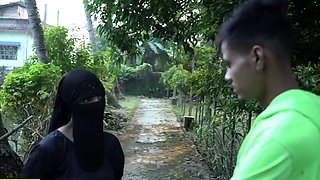 Innocent Muslim girl shared by Husband! Indian Sex