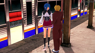 Xenovia betrays Koneko by fucking her boyfriend - DXD NTR Madness Series