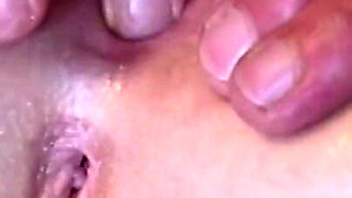 Blonde Babe Fingers Pussy Hard on Bed