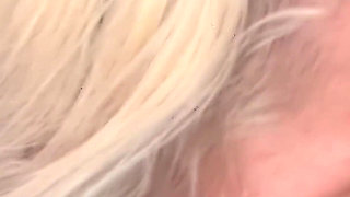 German Blonde Hitchhiker Pick up and Get Risky POV Outdoor Fuck in Car