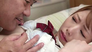 Asian Teen With Dirty Stepdaddy