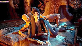 3d Animation - Beauty Goddess #48 - Car Toon