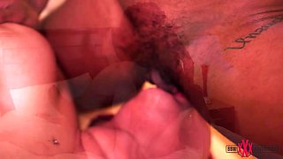 BBW XXX - Two hard cocks for a horny chubby girl Threesome