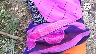 Marathi Desi Wife Outdoor Hardcore Fuck in Doggy Style with Handjob