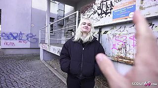 First Time Casting: Tiny Swiss Teen Lilly Lovemoon Gets Picked Up for Hardcore Sex