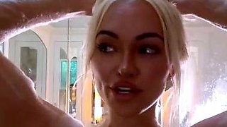 hot amateur blonde close up masturbation HD