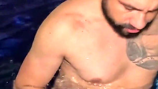 Motel Day with Pool - Loving Dirty Couple Fucking and Laughing