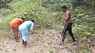 Caught Fucking Ebony Step Sister In Unfinished Building - Outdoor Doggystyle Public Sex