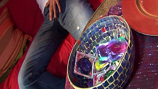 Condom Fuckeds Scene 2 Sexy Blonde Pole Dancer, Latex Lover, Fucking with a Condom
