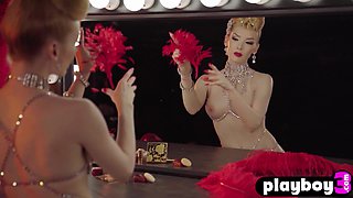 Hispanic Calypso Muse posed for Playboy