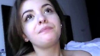Lara Duro With Cute Face And Natural Boobs Gets DP At