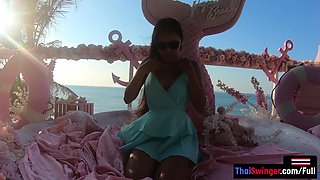 Big ass Thai GF anal after social media