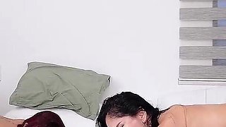 I Was Going to Sleep at His House... but I Couldn't Resist Having a Foursome with His MILF Girlfriend. Swinger Sex