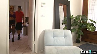 Hot MILF fucked by stepdaughters husband