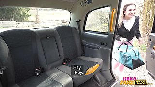 Girl On Girl back massage turns insane - chick faux taxi