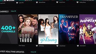 Girlsway - stacked Angela White surprises Eva Lovia with flogged cream birthday lick-off on her arse