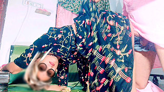 Aproching Bhabhi Showing Pussy for Seduce and Slap to Dever Beautiful (ghaghra-choli) Indian Gujarati Stepsister First Time