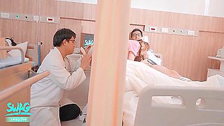 The Hospital: Slutty Nurse Gets Fucked By Doctor And Patient
