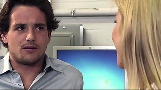 She Will Cheat - Busty MILF Boss Fucks New Employee