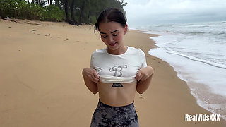 The Girl Is Horny and Eager for a Fuck, but She Must Piss First