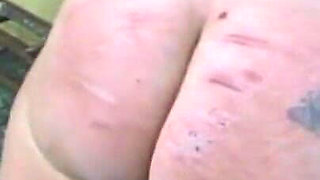 Fat ass and spanking part 3