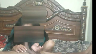 A hot sexy indian girl suck his boy friend cock and fucked in pussy part 2