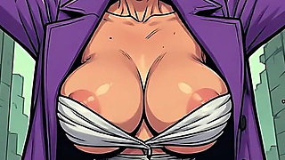 Comic Style Tits Out Art