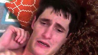 mature Blonde dom wife anal fucks husband