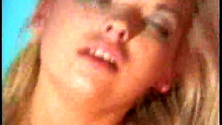 Busty Blonde MILF Rides Hard and Takes Facial