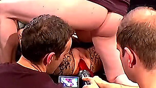 Ggg John Thompson - Elisa and Viktoria Wild Live Gangbang Orgy