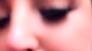 Nasty brunette pornstar with big boobs