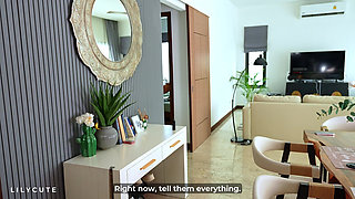 Delivery Girl Drops the Package Pays with Her Ass!