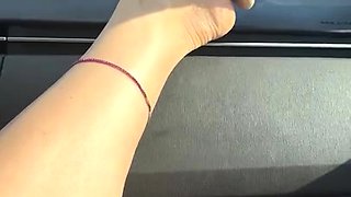 Maitresse Madelines solo foot fetish POV