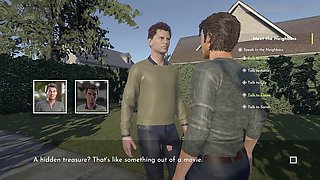 Crazy housewives gossip about cheating wives in the neighborhood - vignette one