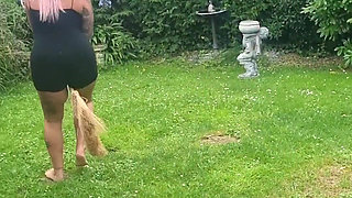 Me Just Being an Idiot Again!! Flying My Broom