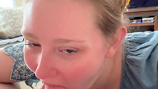 Slow and Sexy Blowjob From Wife