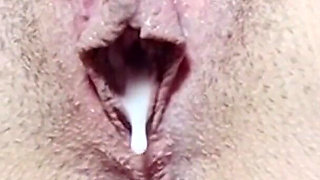 Juicy,dirty Selection of Leaking Juices,creampie,close-up,for Handjob