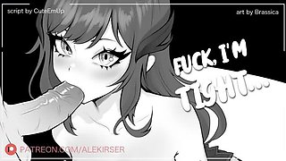 Anime ASMR: Party Girl Wingwoman Takes You Home For Sex Roleplay