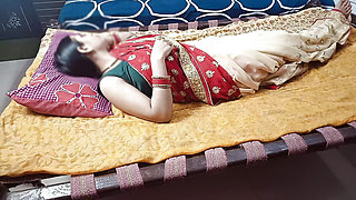 New indian bhabhi first honeymoon night with his devar. devar fuck his bhabhi in her room.
