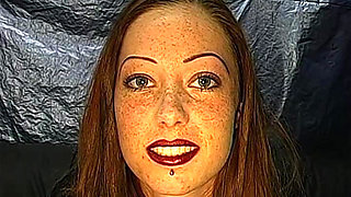 Filthy Brunette in Chains Gangbang with Facial Cum Fest!