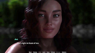 The Lust City - Beautiful Red Head Strips in Jungle and Gives Me a Handjob
